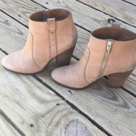 Coach Haven Goat Leather booties size 7.5 - Picture 5 of 8